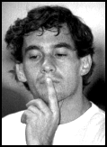 Senna in thought